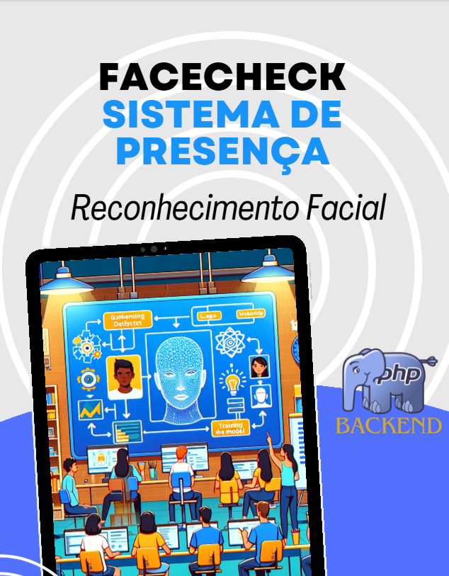 Capa do ebook Crie um sistema de chamada com Reconhecimento Facial