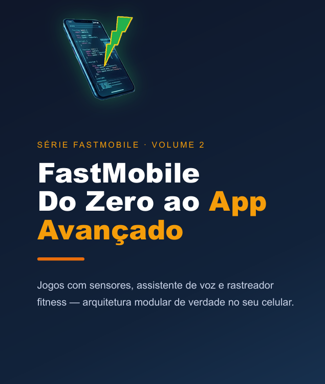 Capa do ebook FastMobile Do Zero ao App Avançado