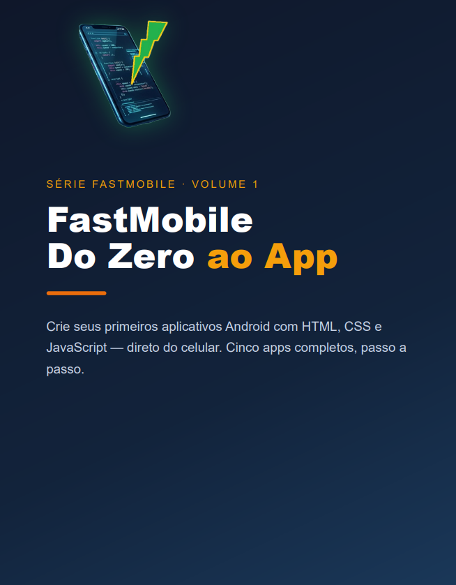 Capa do ebook FastMobile - Fundamentos e Primeiros Apps